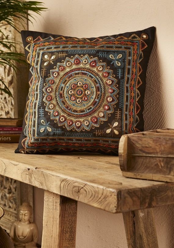 Embroidered Cushion Covers