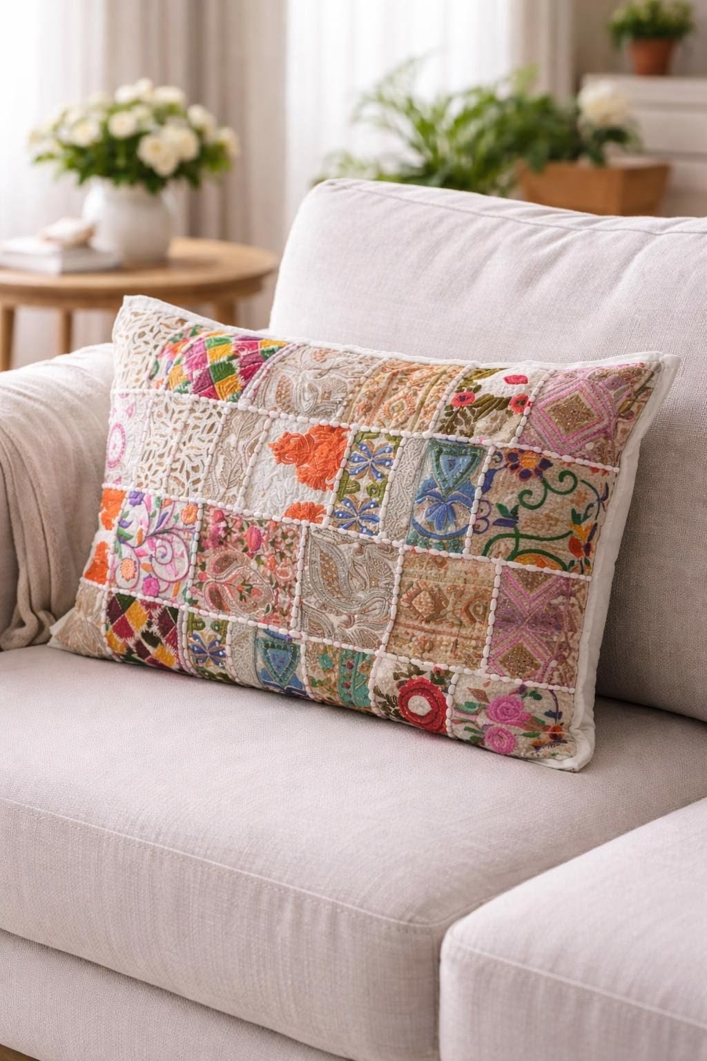 Patchwork Cushion Covers