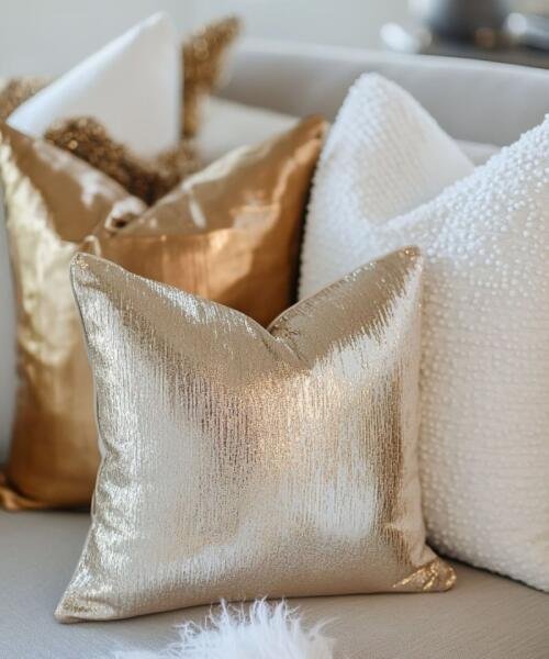 Sequins Cushion Covers