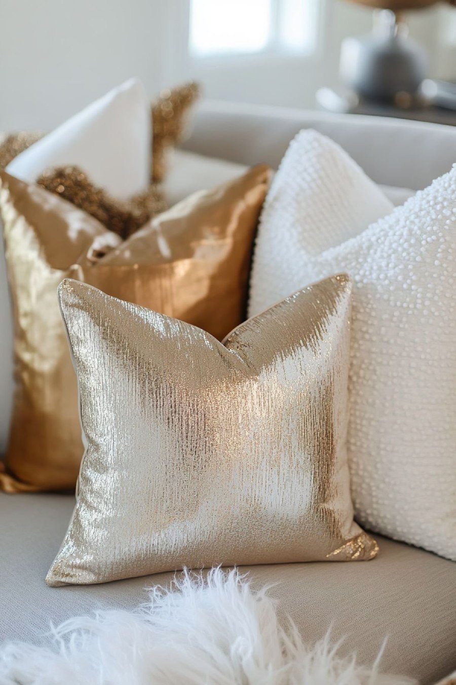 Sequins Cushion Covers