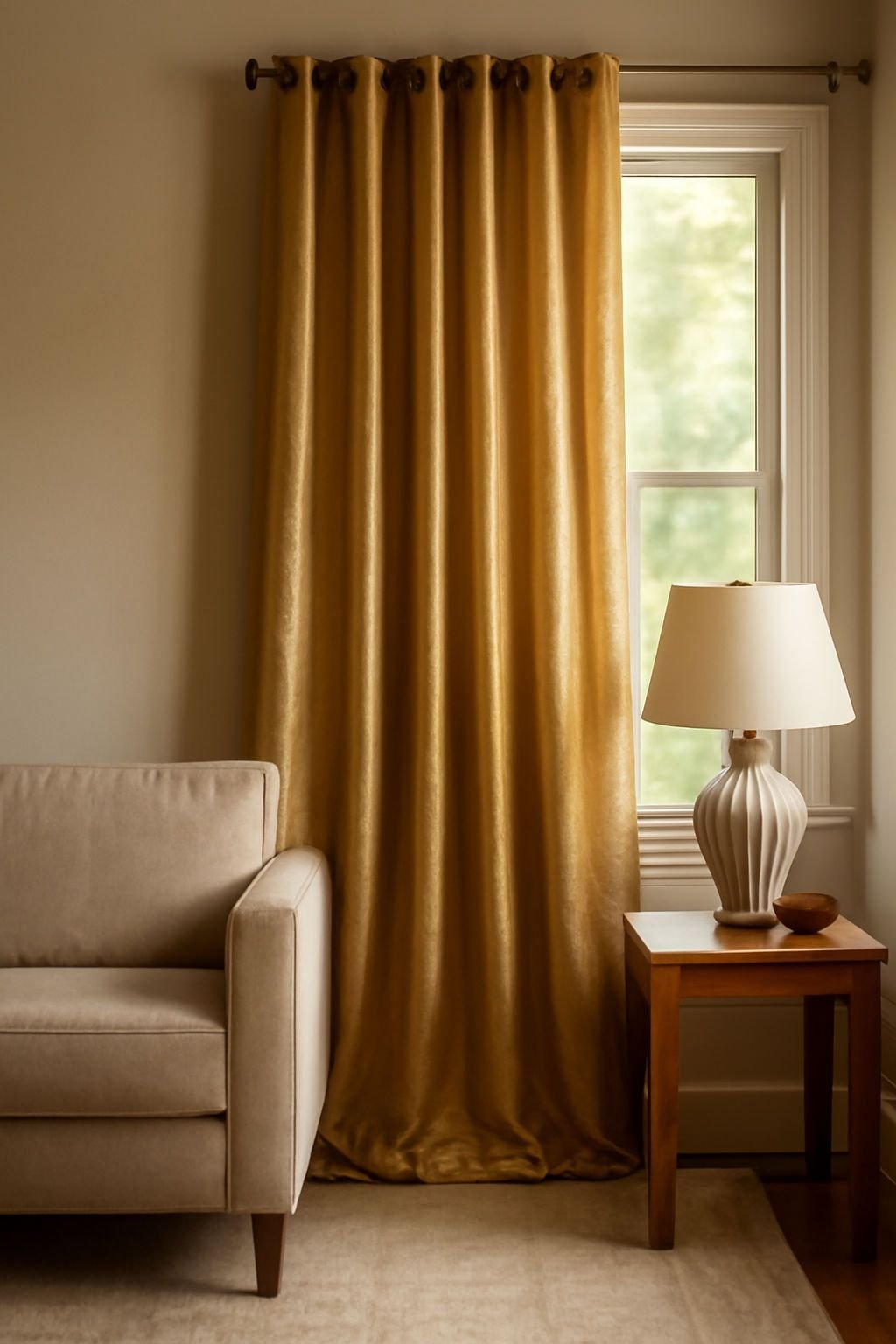 Silk Blend Curtains