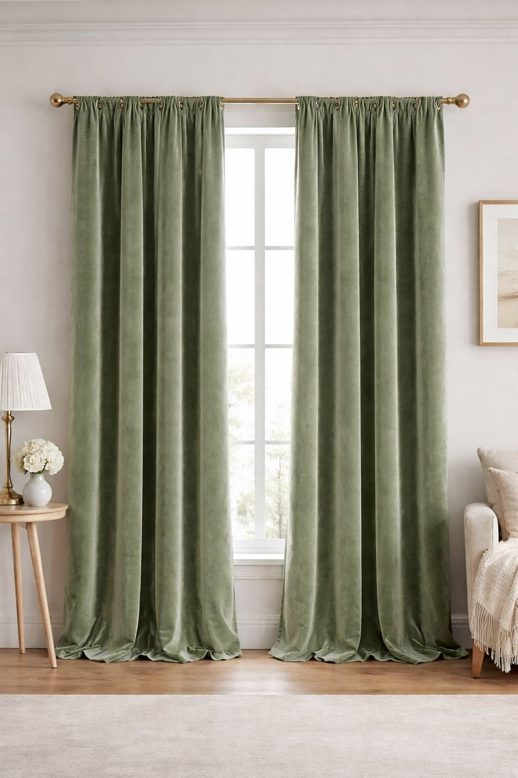 Floral Curtains
