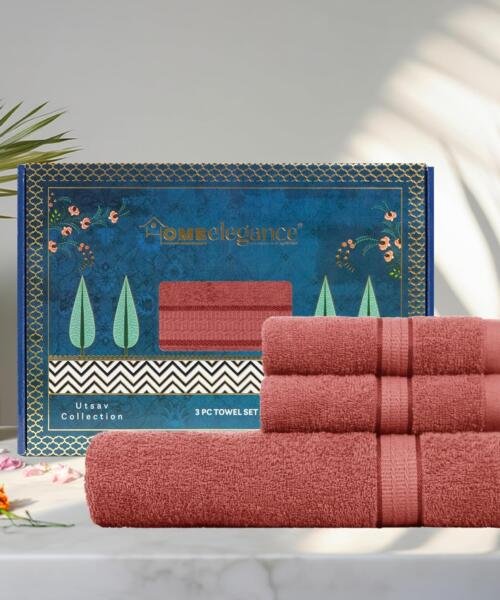 HOME ELEGANCE Utsav Towel for Bath
