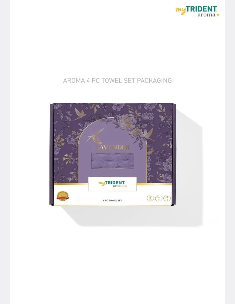 Cotton TRIDENT FRAGRANCE TOWEL AROMA