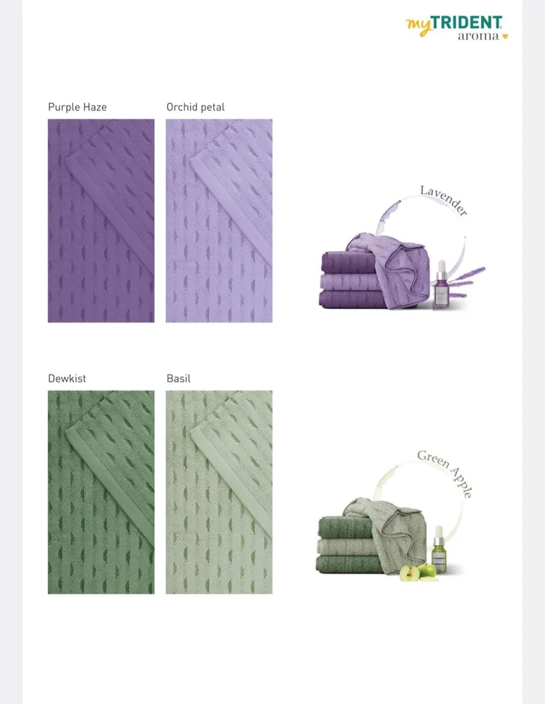 Cotton TRIDENT FRAGRANCE TOWEL AROMA - Image 3